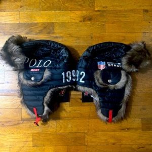 NWT Polo Ralph Lauren Stadium 1992 Winter Hat L/XL *Deadstock*